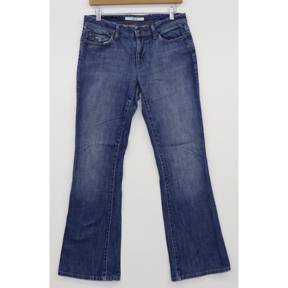 Joe's Jeans Size 28 Petite Womens Provocateur Boot Cut Stretch Medium Wash Denim - Picture 1 of 11